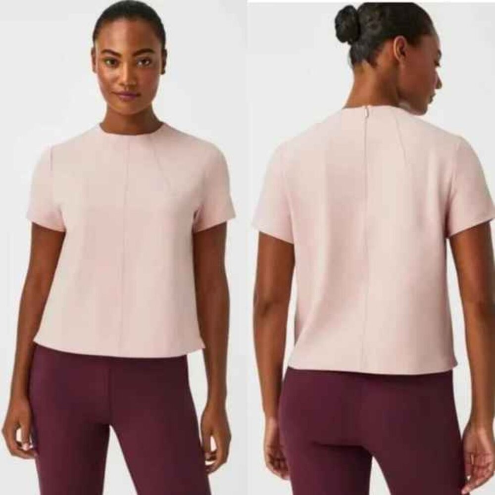 Spanx The Perfect Funnel Top in Pale Pink size S NWT